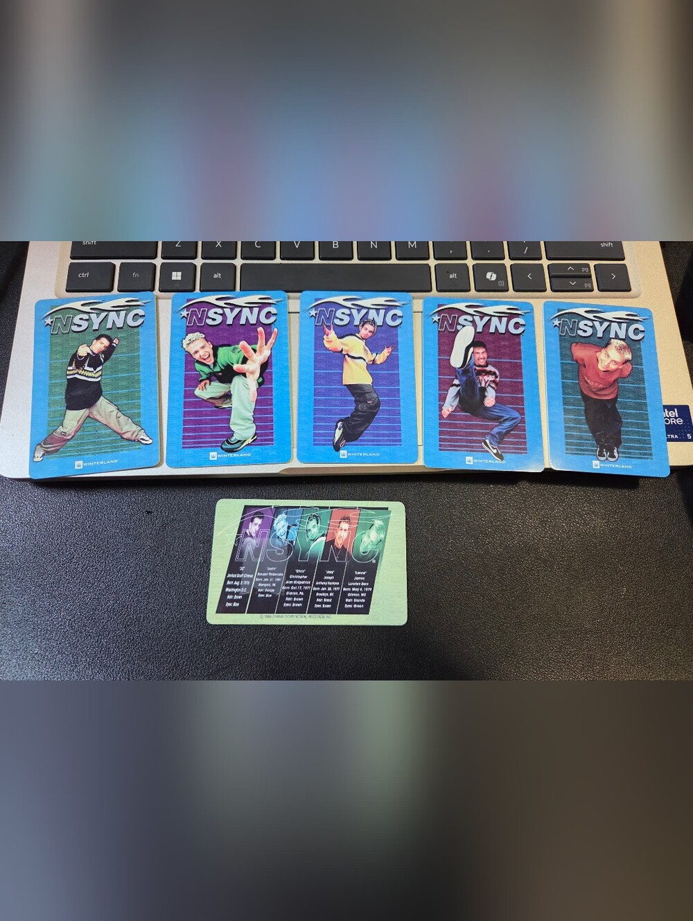 1999 NSYNC Collectible Trading Cards